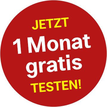 Jetzt 1 Monat gratis testen!