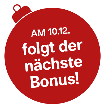 Am 10.12. folgt der nächste yesss! Adventbonus!