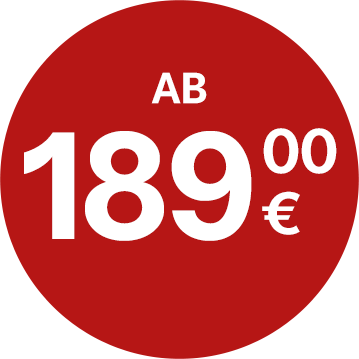 Ab 189 Euro