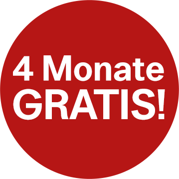 Jetzt 4 Monate gratis bei allen Smartphone-Tarifen