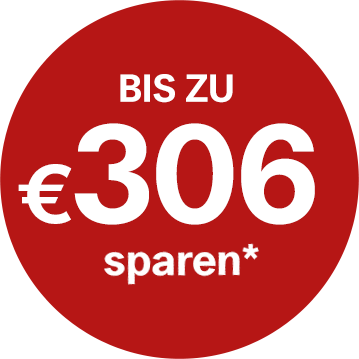 Sparen Sie bis zu €306 gegenüber geizhals.at