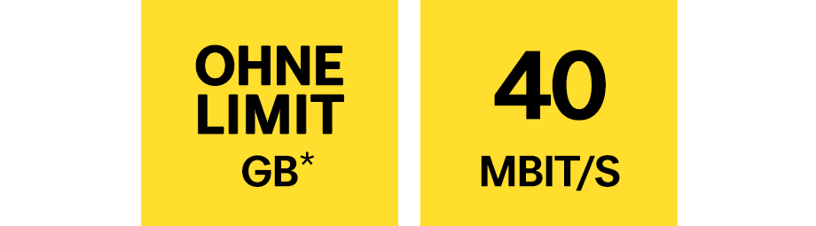 Unlimitiertes Datenvolumen in Österreich und LTE bis 40 Mbit/s