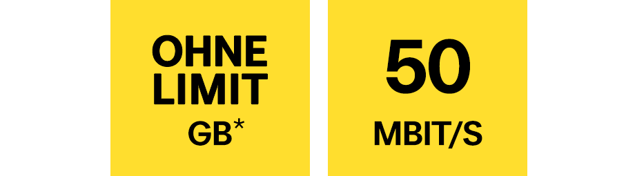 Unlimitiertes Datenvolumen in Österreich und LTE bis 50 Mbit/s