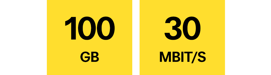 Unlimitiertes Datenvolumen in Österreich und LTE bis 30 Mbit/s