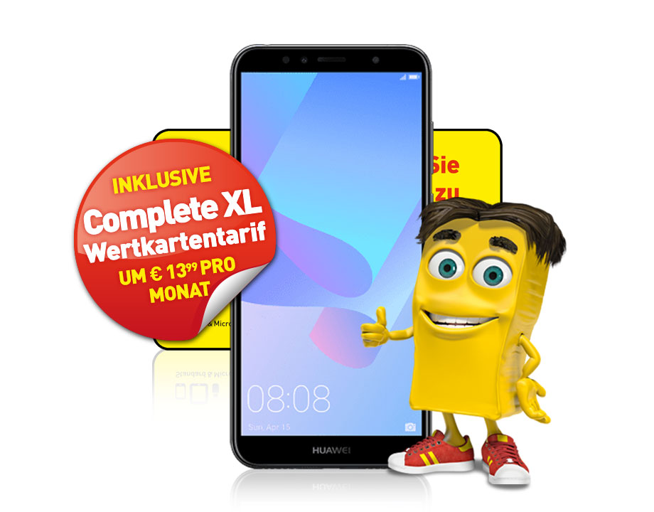 Huawei Y6 2018 LTE inkl. Complete XL Wertkartentarif