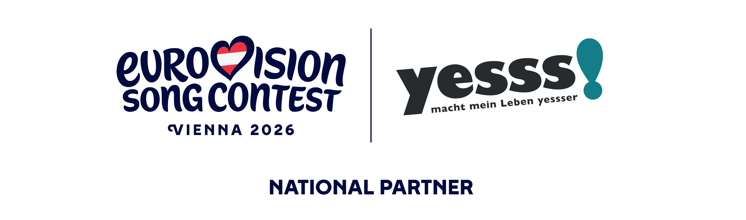 yesss! ist National Partner des Eurovision Song Contest 2026